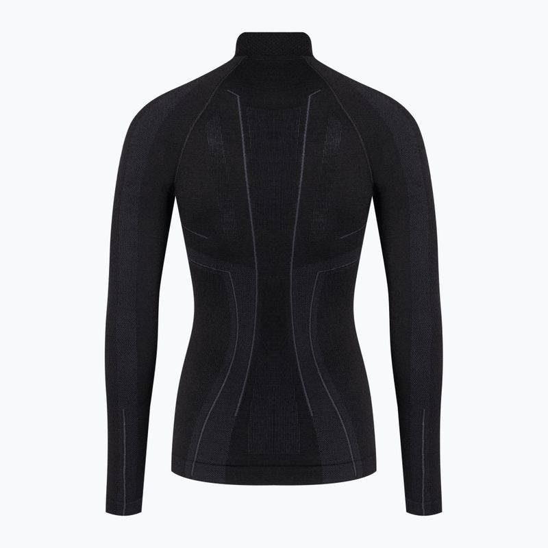 Термокофта жіноча Brubeck LS11930 Extreme Wool чорна 3