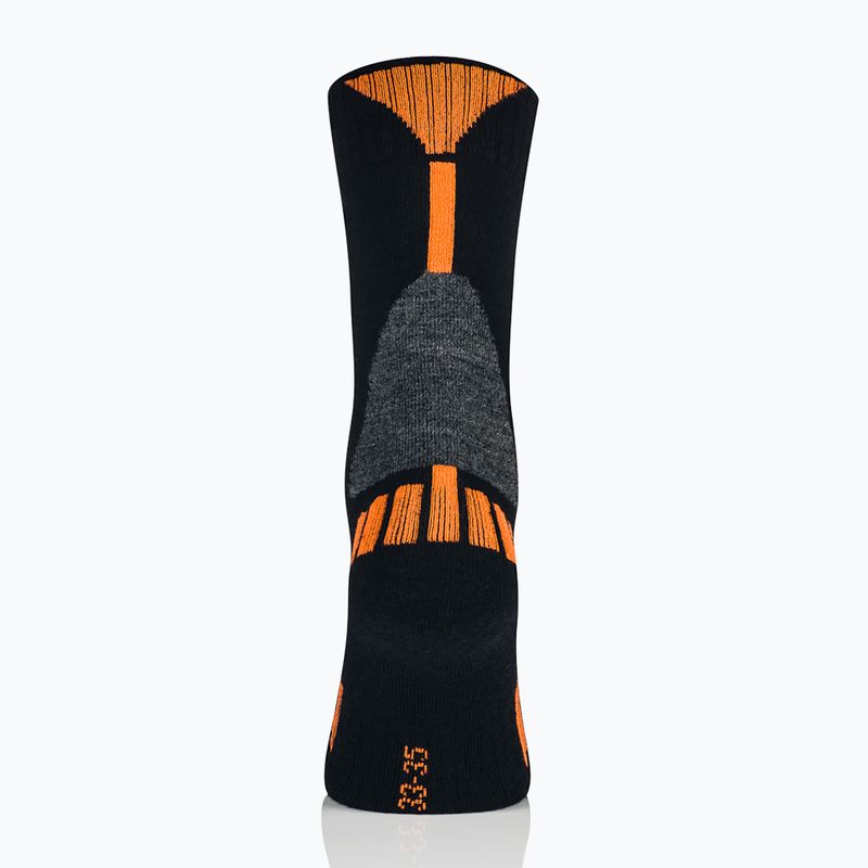Шкарпетки гірськолижні дитячі Brubeck Ski Force szary / помаранчевий 3