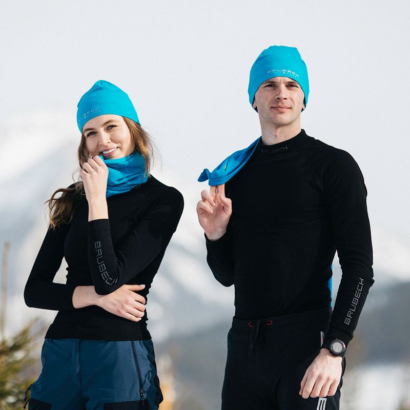 Чоловіча термоактивна кофта Brubeck Extreme Thermo чорний 4