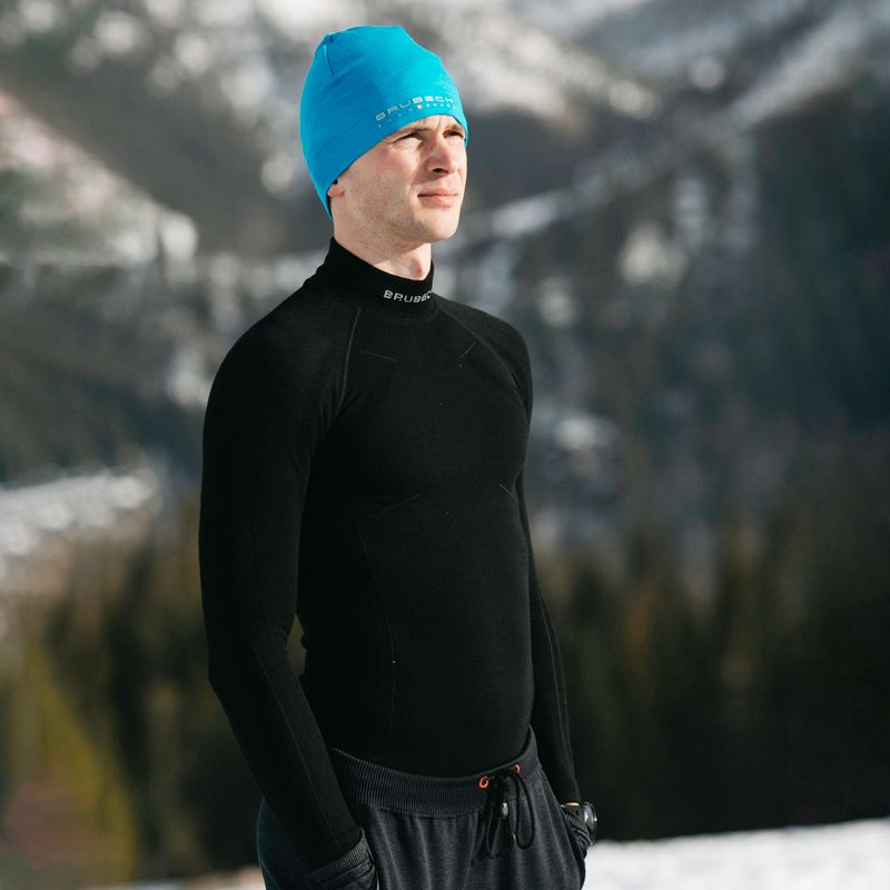 Чоловіча термоактивна кофта Brubeck Extreme Thermo чорний 5