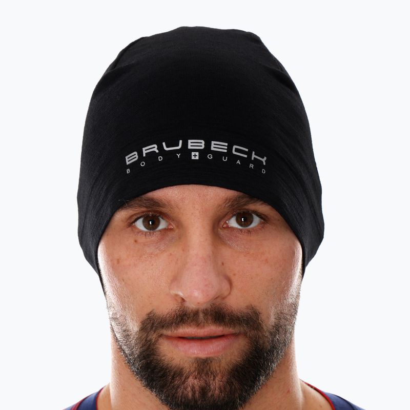 Термошапка Brubeck HM10180 Extreme Wool чорна 4