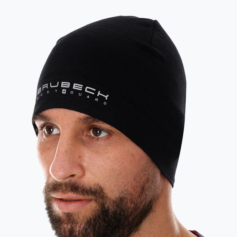 Термошапка Brubeck HM10180 Extreme Wool чорна 5
