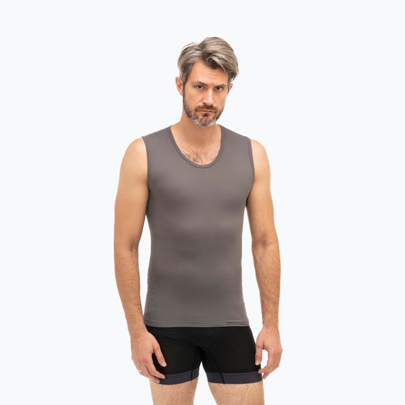 Футболка термічна Brubeck Base Layer сірий 2
