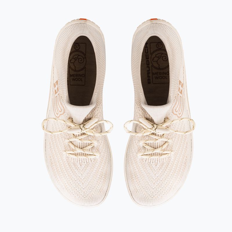 Взуття барефоот жіноче Brubeck SH5010W Barefoot Merino cream/cream 5