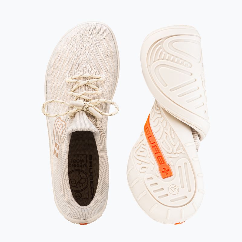Взуття барефоот жіноче Brubeck SH5010W Barefoot Merino cream/cream 6