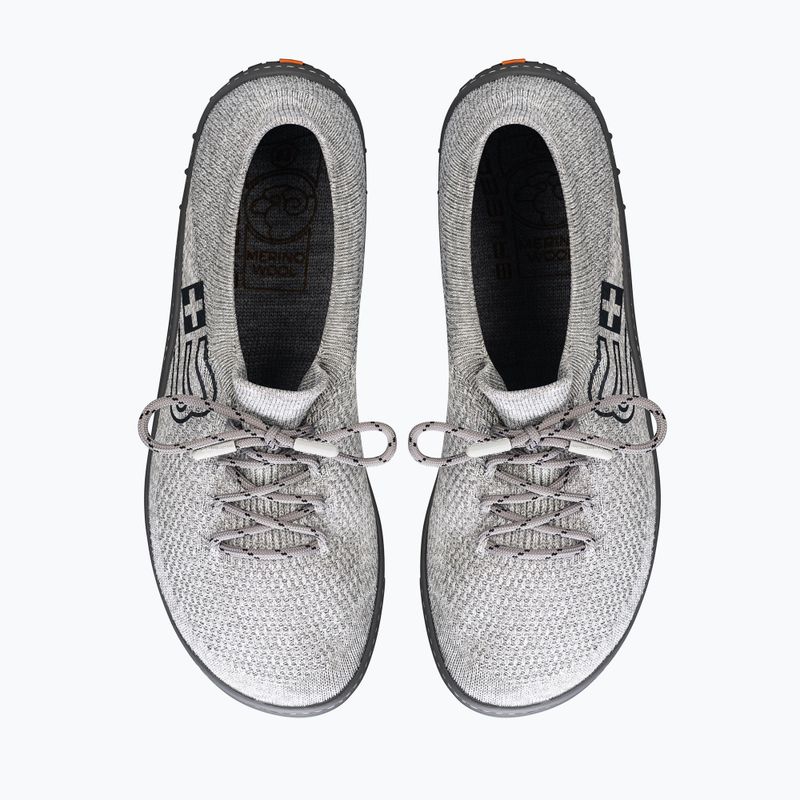Взуття барефоот чоловіче Brubeck SH5009M Barefoot Merino light gray/graphite 5