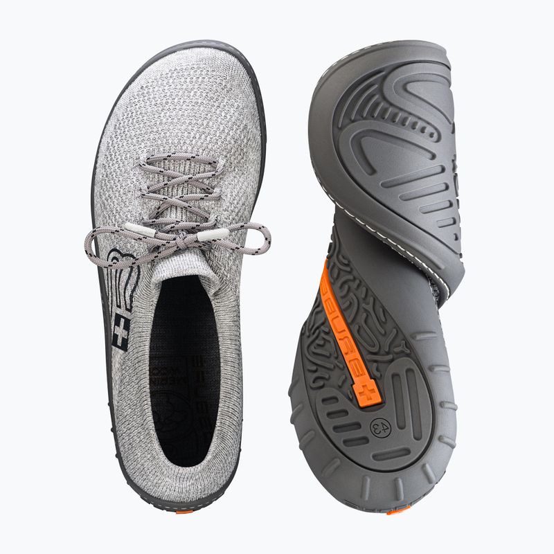 Взуття барефоот чоловіче Brubeck SH5009M Barefoot Merino light gray/graphite 6