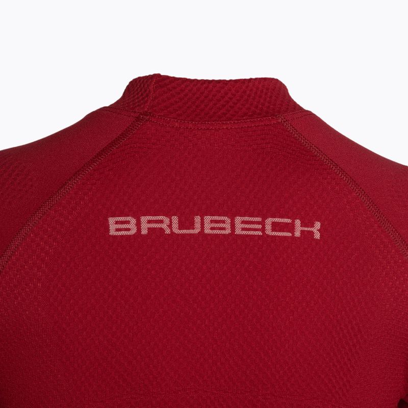 Жіноча термоактивна кофта Brubeck Extreme Thermo бордовий 6