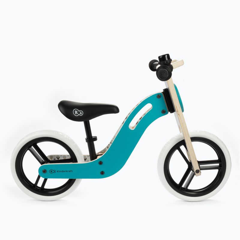 Велосипед біговий Kinderkraft Uniq синій KKRUNIQTRQ0000