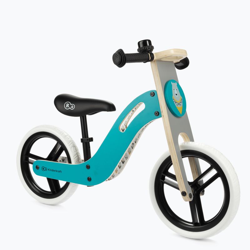 Велосипед біговий Kinderkraft Uniq синій KKRUNIQTRQ0000 2
