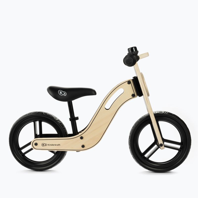Велосипед біговий Kinderkraft Uniq бежево-чорний KKRUNIQNAT0000