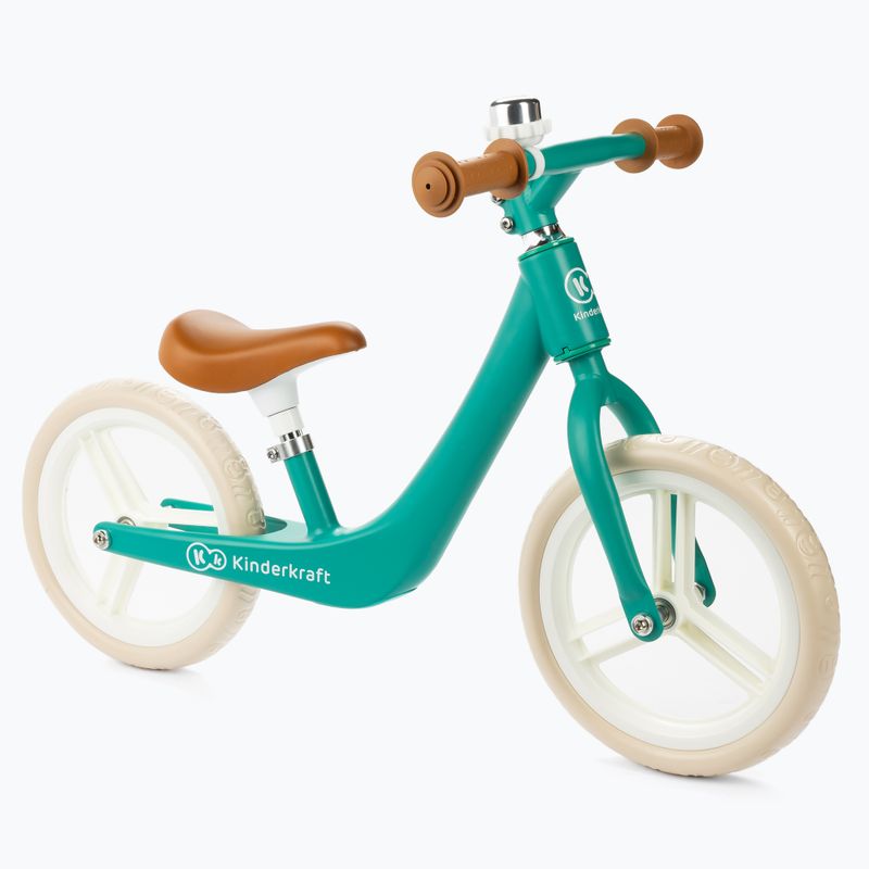 Велосипед біговий Kinderkraft Fly Plus зелений KKRFLPLGRE0000 2