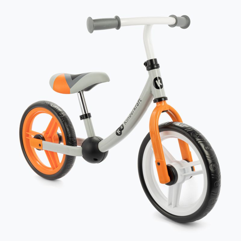 Велосипед біговий Kinderkraft 2Way Next сірий KR2WAY00ORA00000 2