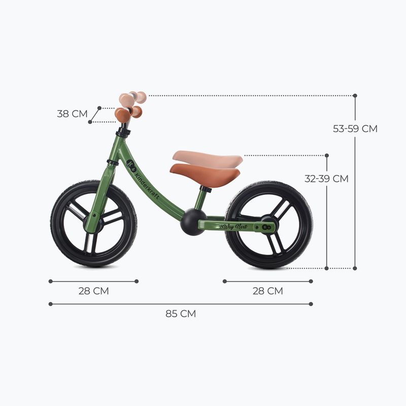 Біговел Kinderkraft 2Way Next light green 7