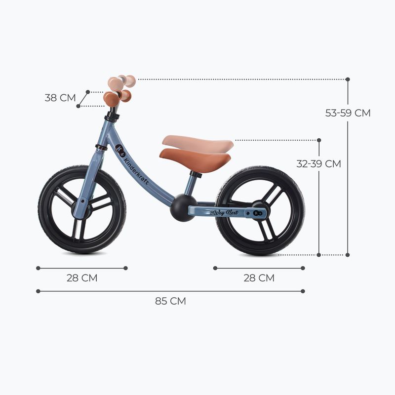 Біговел Kinderkraft 2Way Next blue sky 8