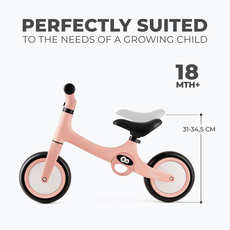 Біговел Kinderkraft Tove rose pink 8