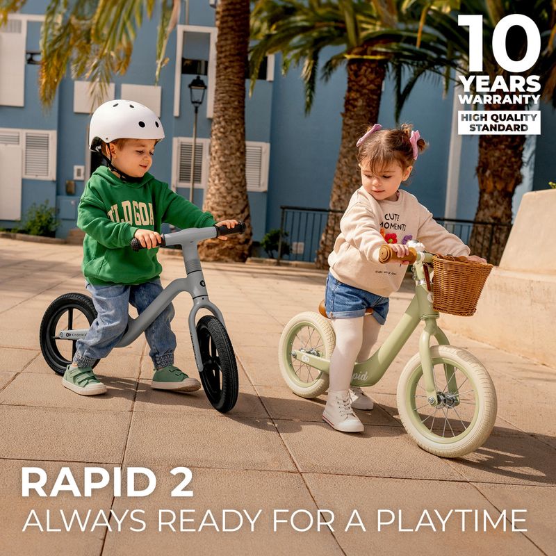 Біговел Kinderkraft Rapid 2 савана зелений 13