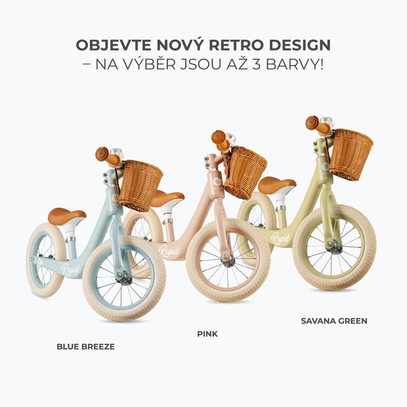 Біговел Kinderkraft Rapid 2 рожевий 7