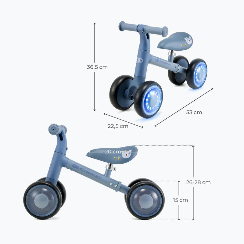 Біговел Kinderkraft Cutie Flash blue 2