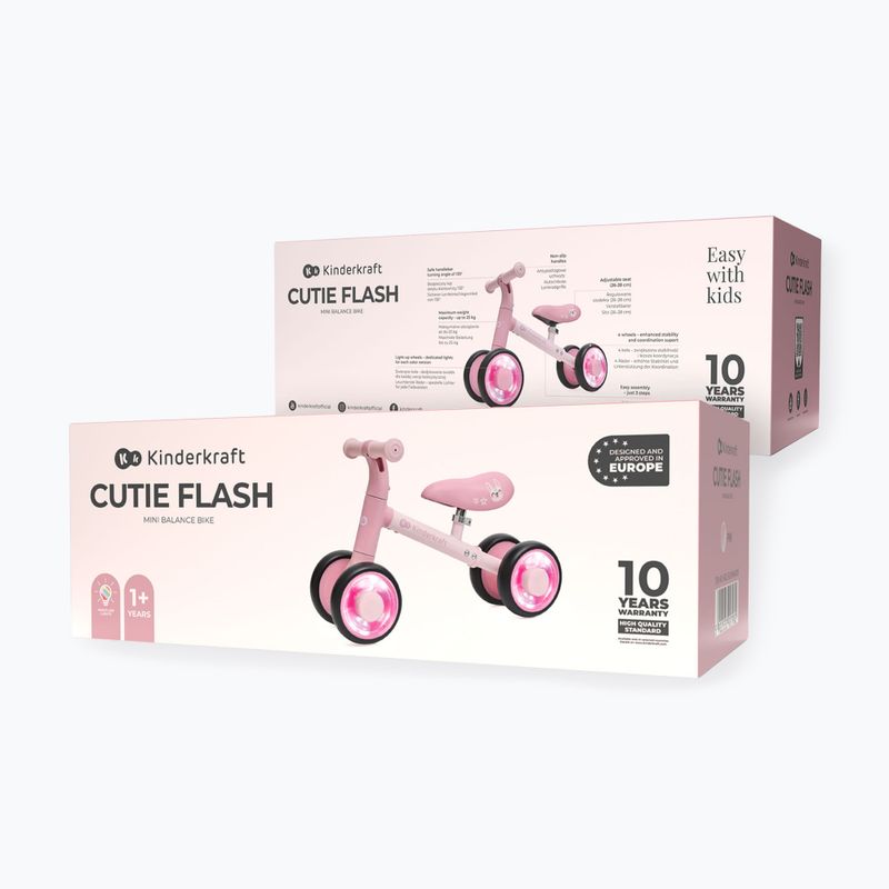 Біговел Kinderkraft Cutie Flash pink 6