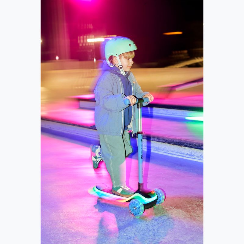 Самокат трьохколісний дитячий Kinderkraft Raket Up blue 15