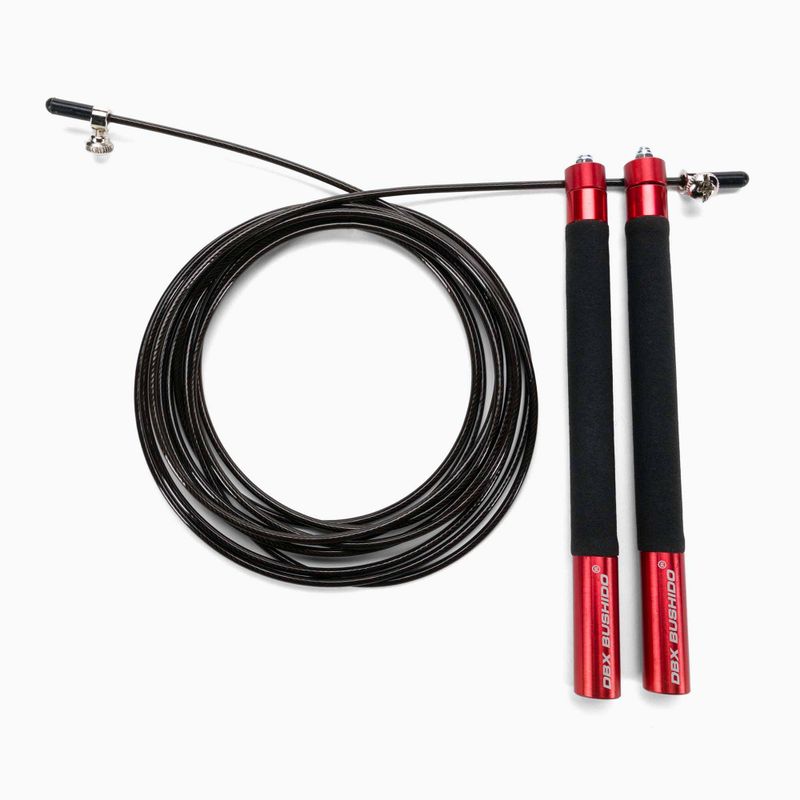 Скакалка DBX BUSHIDO Crossfit Premium Aluminium червона S5-Red