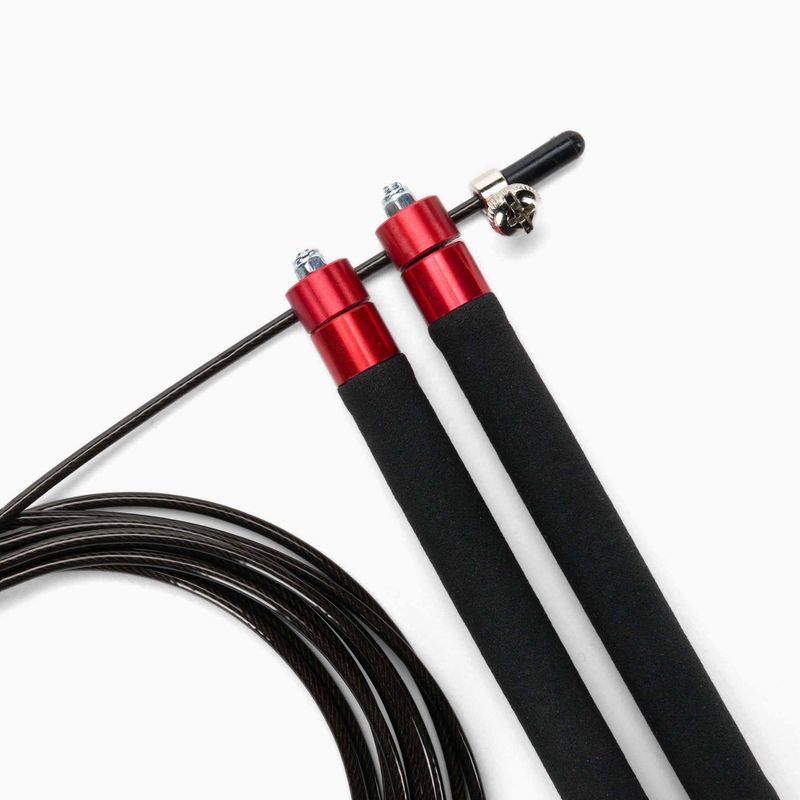 Скакалка DBX BUSHIDO Crossfit Premium Aluminium червона S5-Red 2