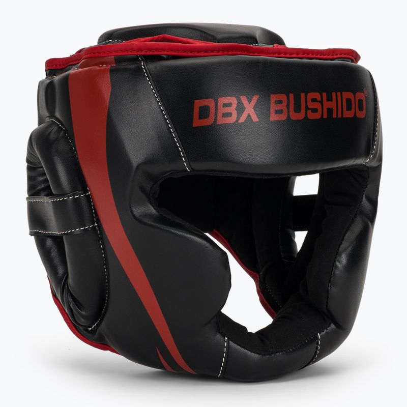 Боксерський шолом DBX BUSHIDO ARH-2190R чорний/червоний