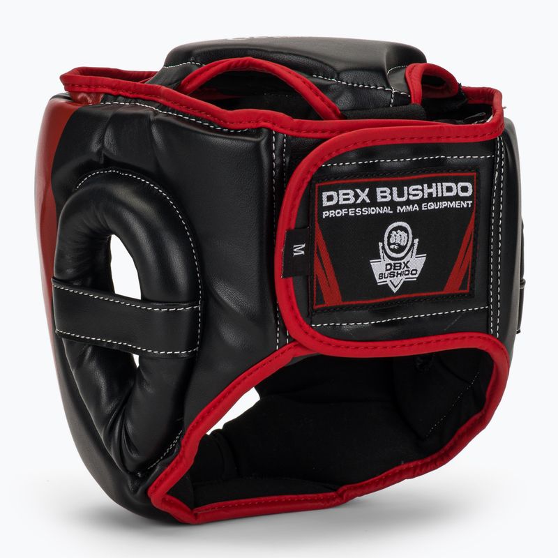 Боксерський шолом DBX BUSHIDO ARH-2190R чорний/червоний 3