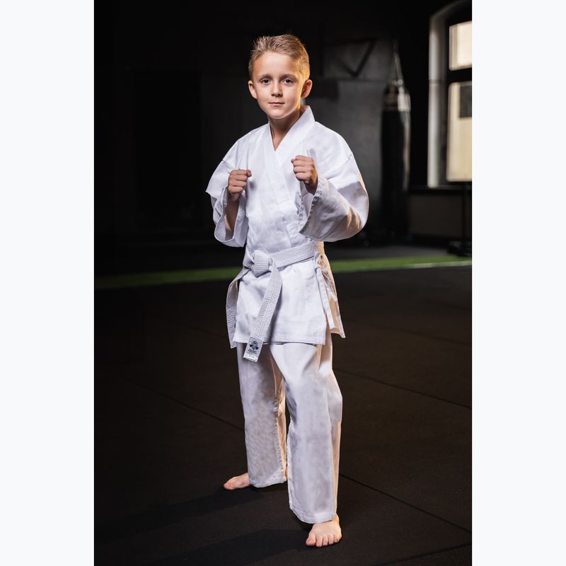 Кімоно для карате з поясом дитяче BX BUSHIDO ARK-3102 біле 8