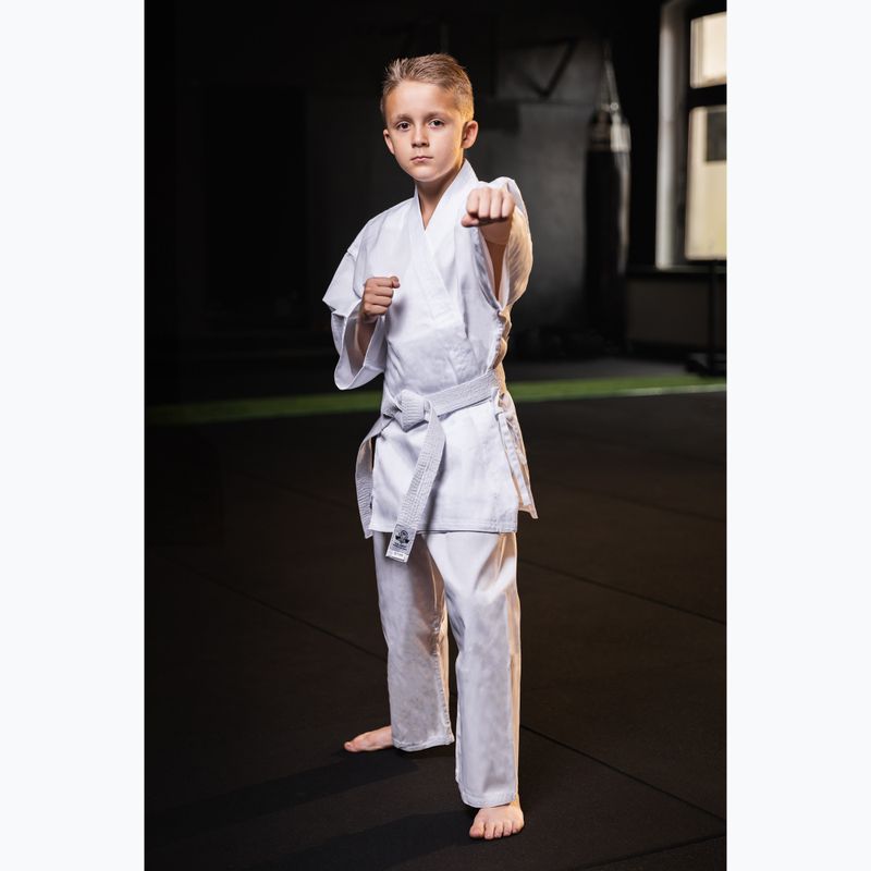 Кімоно для карате з поясом дитяче BX BUSHIDO ARK-3102 біле 11