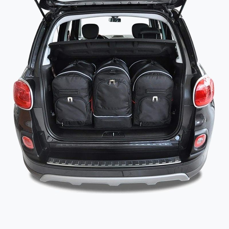 Комплект сумок для багажника KJUST Fiat 500L 2012+ 3 шт black 14