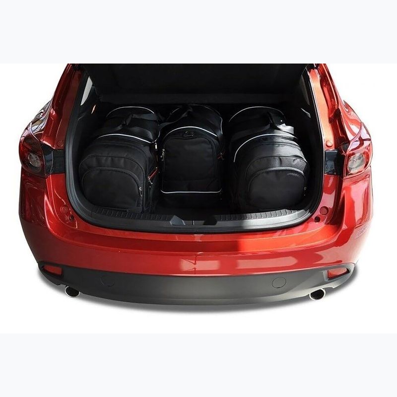 Комплект сумок для багажника KJUST Mazda 3 Hatchback 2013-2018 4 шт. чорний 14
