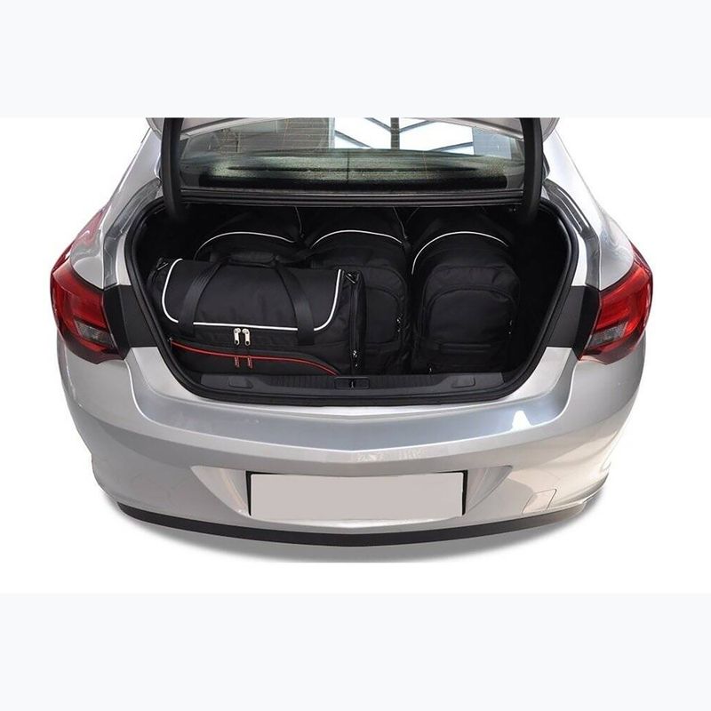 Комплект килимків KJUST в багажне відділення Opel Astra Limousine 2012-2015 5 шт чорний. 12