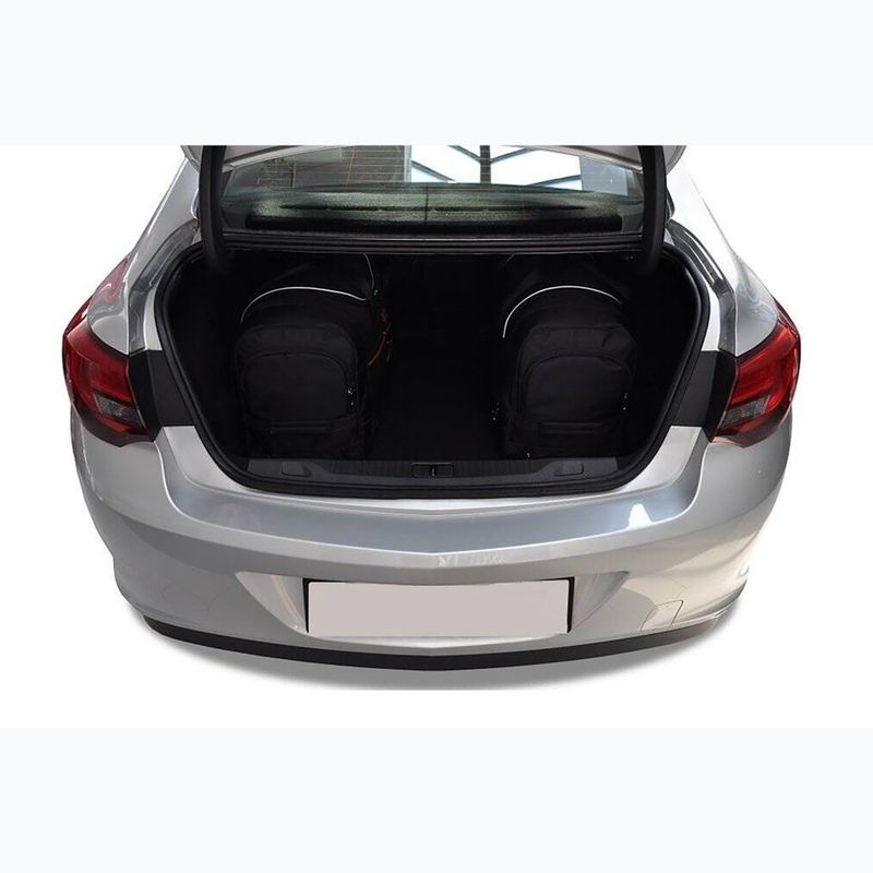 Комплект килимків KJUST в багажне відділення Opel Astra Limousine 2012-2015 5 шт чорний. 14