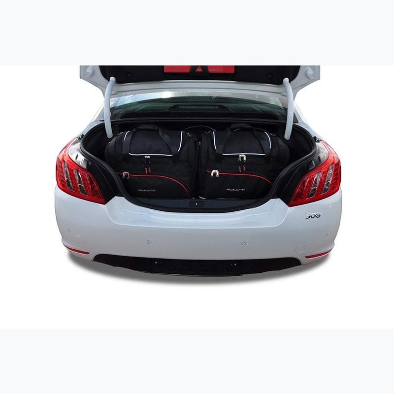 Набір килимків KJUST для багажника Peugeot 508 Limousine 2011-2014 5 шт чорний. 12