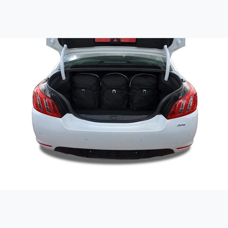 Набір килимків KJUST для багажника Peugeot 508 Limousine 2011-2014 5 шт чорний. 13
