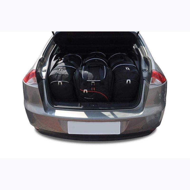 Комплект килимків KJUST в багажне відділення Renault Laguna Hatchback 2007-2015 4 шт чорний. 14