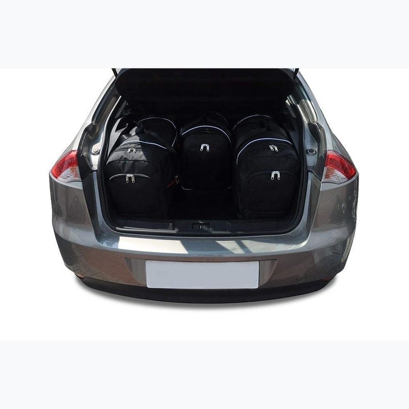 Комплект килимків KJUST в багажне відділення Renault Laguna Hatchback 2007-2015 4 шт чорний. 15
