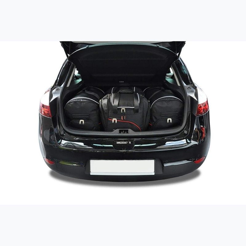 Набір килимків KJUST в багажне відділення Renault Megane Hatchback 2008-2015 4 шт чорний. 13