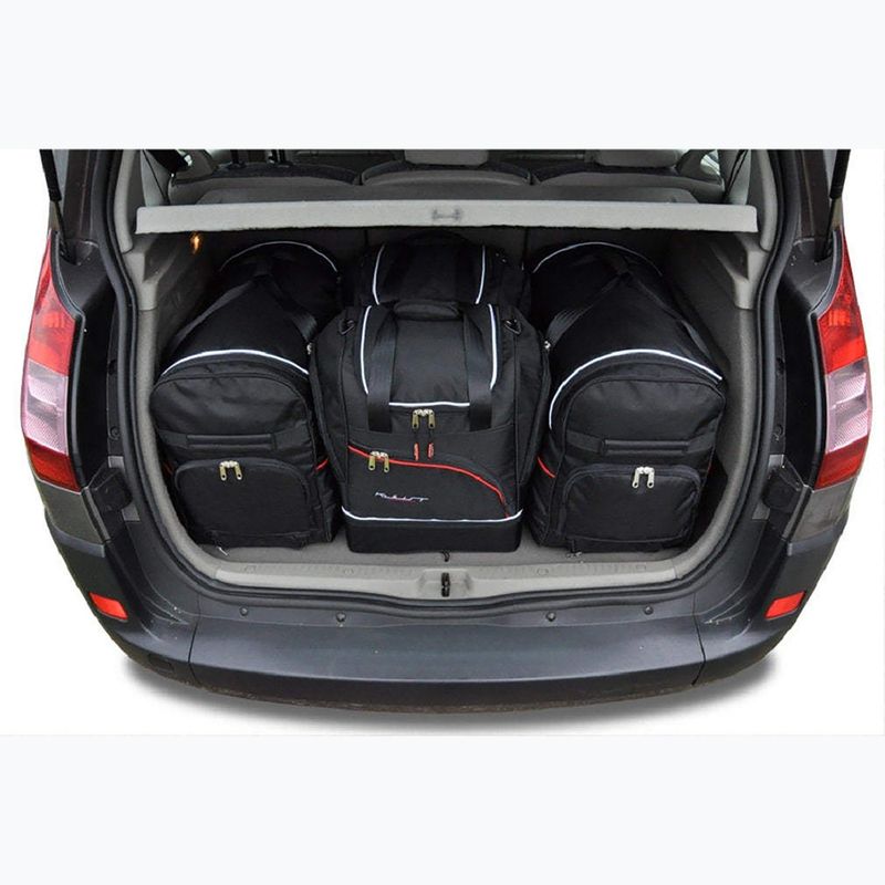 Комплект килимків в багажне відділення KJUST Renault Scenic 2003-2009 4 шт. чорний 13