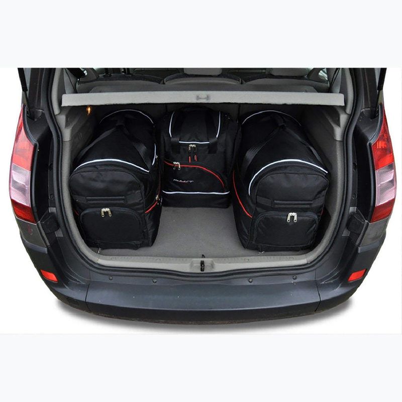 Комплект килимків в багажне відділення KJUST Renault Scenic 2003-2009 4 шт. чорний 14