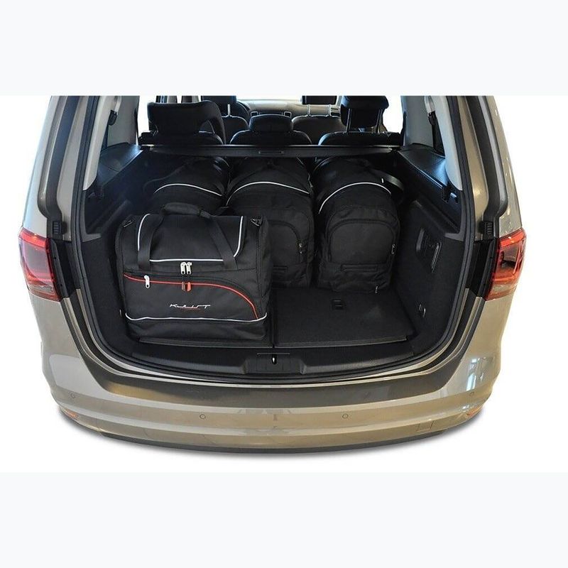 Комплект чохлів для багажника KJUST Seat Alhambra 2010-2020 5 шт чорний. 12