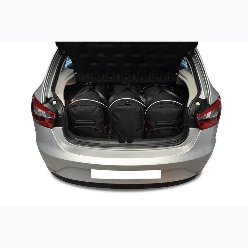 Набір чохлів для багажника KJUST Seat Ibiza Hatchback 2008-2017 3 шт чорний. 14