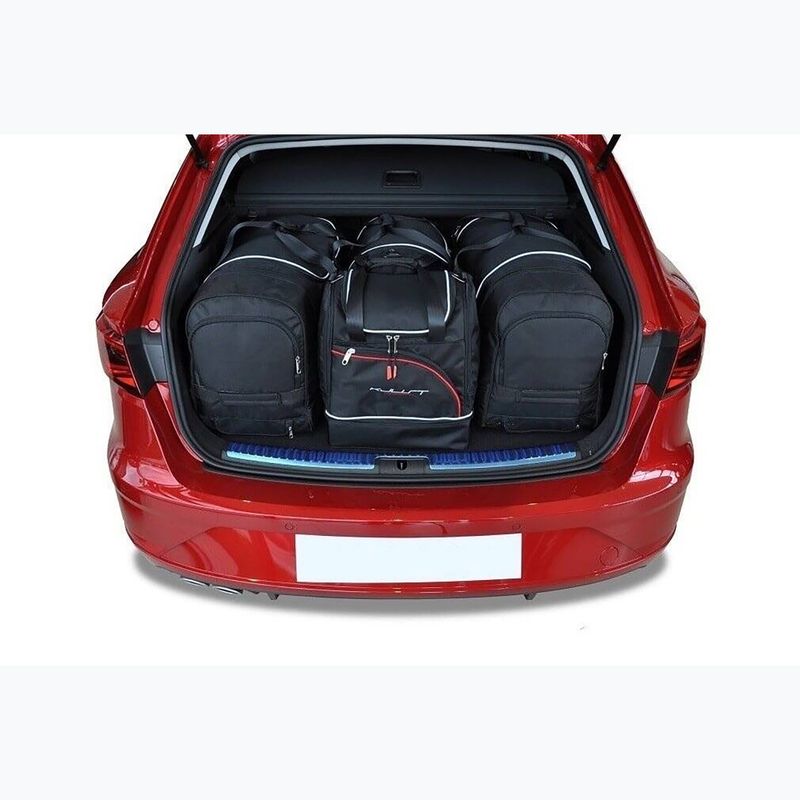 Комплект чохлів для багажника KJUST Seat Leon ST 2013-2020 4 шт. чорний 13