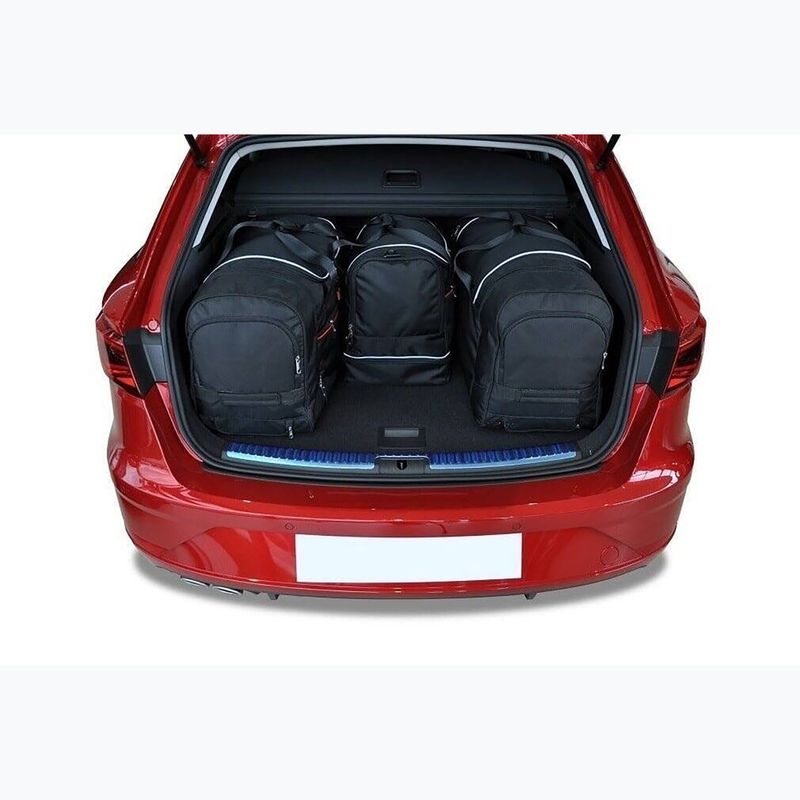 Комплект чохлів для багажника KJUST Seat Leon ST 2013-2020 4 шт. чорний 14