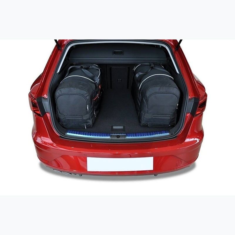 Комплект чохлів для багажника KJUST Seat Leon ST 2013-2020 4 шт. чорний 15