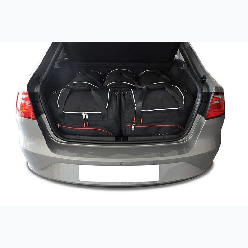 Комплект чохлів для багажника KJUST Seat Toledo 2012-2018 5 шт чорний. 12