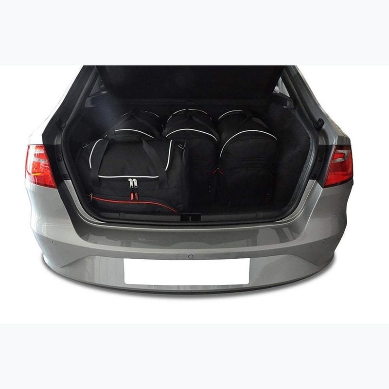 Комплект чохлів для багажника KJUST Seat Toledo 2012-2018 5 шт чорний. 13