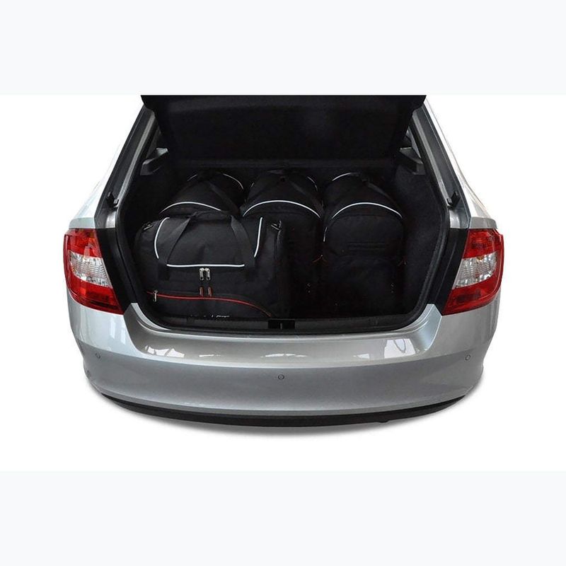 Комплект килимків для багажного відділення KJUST Skoda Rapid Liftback 2012-2019 5 шт чорний. 13